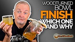 Woodturned Bowl Finish – Video