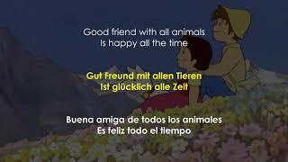 Heidi (Gitti und Erika) (Lyrics - Text - Letra español)