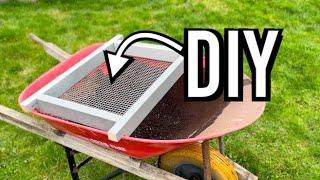 Easy Soil Sifter - DIY