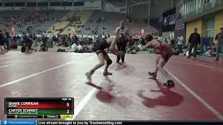 16U 100 Carter Schmidt Big Game Wrestling Club Vs Shane Corrigan DePere