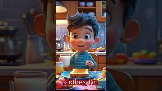  Oliver’s Daily Routine Song |  Morning to  Bedtime | Fun & Educational Kids Song #song #cartoon