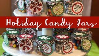 Craft Fair Idea #20:   Christmas Candy Jars  | 2018