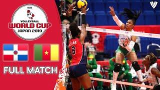 Dominican Republic  Cameroon - Full Match | Women’s Volleyball World Cup 2019