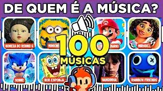 ‍️ ADIVINHE O DESENHO OU FILME PELA MÚSICA | MARATONA MACAQUIZ #desafiomusical #adivinheamusica