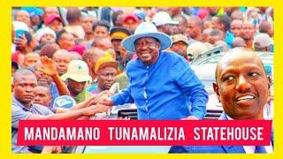 GEN-Z LAZIMA TUFIKE STATE HOUSE: RAILA ODINGA SUPPORTS GEN-Z MAANDAMANO