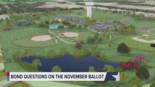 What bond referendums are on the ballot in Polk, Dallas Counties?