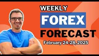 Weekly Forex Forecast For DXY, EURUSD, GBPUSD, NZDUSD, and S&P 500 (February 24-28, 2025)