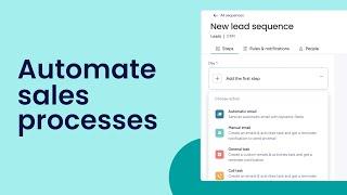 Automate sales processes | monday.com tutorials