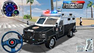 Police Sim 2022 Cop Simulator | Police SWAT Truck Driving For Chasing Robbers | Android GamePlay