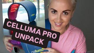 NEW CELLUMA PRO 2 LED LIGHT THERAPY Unpacking by Sasha White iGodFace