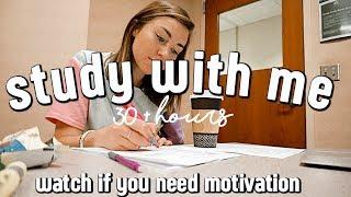 MAJOR STUDY MOTIVATION | my 30+ hour study week at college