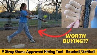 Worth Buying? 9 Strap Game Approved Hitting Tool - Baseball/Softball