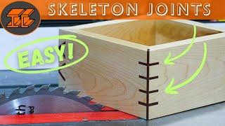 DIY: How to Make Skeleton Spline Box Joints