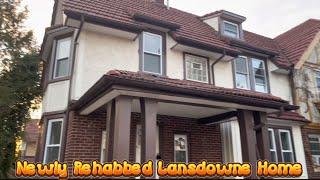 Lansdowne, PA Rehabbed Home Available