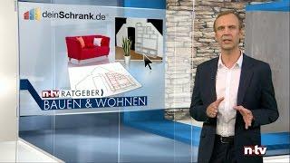 n-tv Ratgeber: Bauen & Wohnen - Zu Besuch bei deinSchrank.de