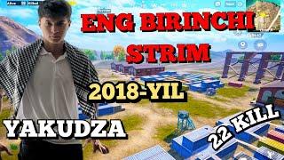 YAKUDZA ENG BIRINCHI STRIMI  2018-YIL 22 KILL|. yakudza pubg