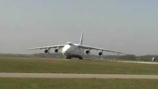 Antonov 124 on airbase Gilze Rijen 2004 + Bonus Apache, F16 & A10's