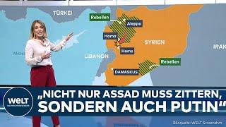 SYRIEN: "Es wird gefährlich für Assad" – Islamistische Rebellen nehmen immer mehr Städte ein