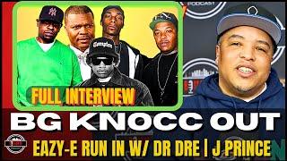 BG Knocc Out on J Prince and Scarface Ran Up on Eazy-E In H-Town | Eazy Diss Dr Dre and Snoop +More