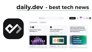 daily.dev review | a tech news chrome extension and community for Developers