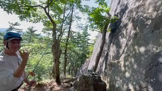 Rock Climb Maine: Camden Hills State Park with Northern Vertical