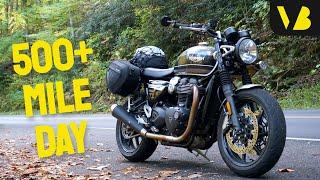 My longest ride ever on the Triumph Speed Twin 1200 // Motovlog