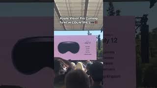 Still, we’re not on the list ‍️ #WWDC #applevisionpro #ios18 #apple