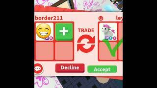 I Got Mega Unicorn For This... #adoptmetrade #adoptme