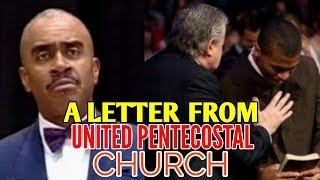 Pastor Gino Jennings - A Letter From UPC (United Pentecostal Church)