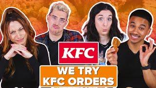 We Tried Each Other's KFC Orders