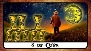 8 of Cups Tarot Card Meaning  Reversed, Secrets, History 