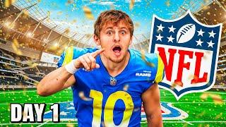 I’m Officially a Pro Football Player! (D3 to Pro)
