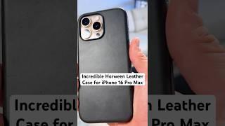 Incredible Horween Leather Case for iPhone 16 Pro Max #ad #iPhone16ProMaxCase #BestiPhone16Case