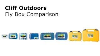 Cliff Outdoors Fly Box Comparison - AvidMax