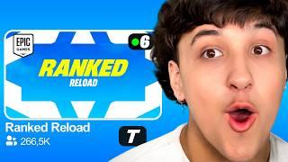 I Tried RANKED Fortnite Reload!