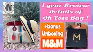 MOYNAT Oh Tote Bag MM 1 year Review & Details + Bonus Unboxing