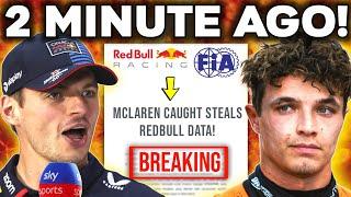 HUGE NEWS, Mclaren CAUGHT steals Redbull Data! Mercedes Statement to FIA | F1 News