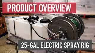 Solutions 25-Gal Electric Spray Rig | Professional Skid Sprayer Overview