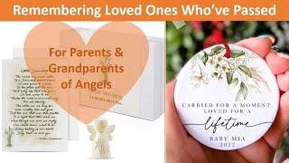 Etsy Remembrance Angel & Ornament Review. Remembering Loved Ones #etsy #angelbaby #ornaments