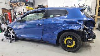 I BOUGHT A HEAVILY DAMAGED SCIROCCO R?  (REGRET IT)