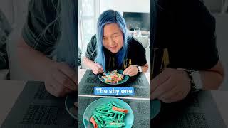 How different people ask for a bite  #comedy #prank #candy #beatbox #shorts