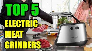 TOP 5: Best Electric Meat Grinders 2021 | with 3 Grinding Plates, 2 Blades, Sausage Kubbe Kit Sets