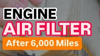 Engine Air Filter (6,000 Miles)