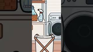 design laundry room toca boca #tocalifeworld #tocaboca #tocahacks #shorts #short