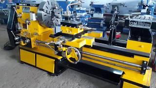 Heavy Duty Lathe Machine 8 Feet with New colour combination - OM BRAND