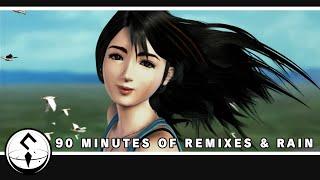 90 Minutes of Relaxing Final Fantasy Music (Chill Remix and Rain)