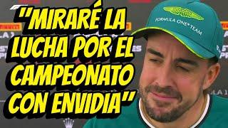 ENTREVISTA FERNANDO ALONSO PREVIA LIBRES 1 GP ESTADOS UNIDOS 2024