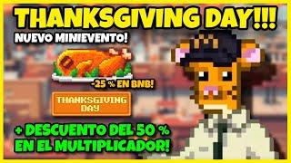 THANKSGIVING DAY! MINI EVENTO GRANDOTE PARTE DEL 3X1! ESPERATE A MAÑANA PARA HACERLO!!