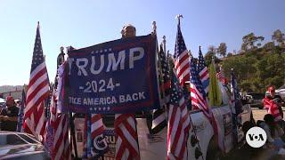 California Trump supporters celebrate victory | VOA News