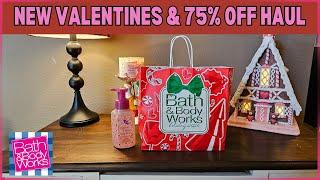 NEW Bath & Body Works VALENTINES & 75% OFF HAUL #bathandbodyworks